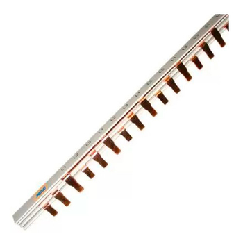 Шина соединительная PIN 3-фазная 63А (1м) Энергия, 5 шт - Электрика, НВА - Щитки и аксессуары для монтажа - Шины нулевые - . Магазин оборудования для автономного и резервного электропитания Ekosolar.ru в Тобольске