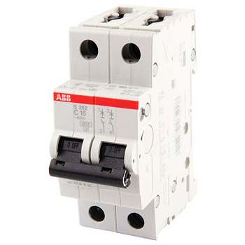 Автоматический выключатель ABB S202 2P 40А (С) 6kA - Электрика, НВА - Модульное оборудование - Автоматические выключатели - . Магазин оборудования для автономного и резервного электропитания Ekosolar.ru в Тобольске