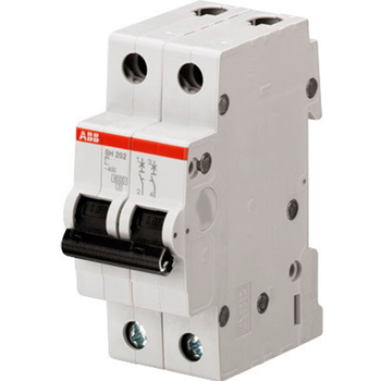 Автоматический выключатель ABB SH202L 2P 25А (С) 4,5kA - Электрика, НВА - Модульное оборудование - Автоматические выключатели - . Магазин оборудования для автономного и резервного электропитания Ekosolar.ru в Тобольске