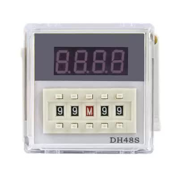 Реле времени цифровое 220V DH48S-2Z AC Энергия - Электрика, НВА - Реле, автоматизация и управление - Реле времени - . Магазин оборудования для автономного и резервного электропитания Ekosolar.ru в Тобольске