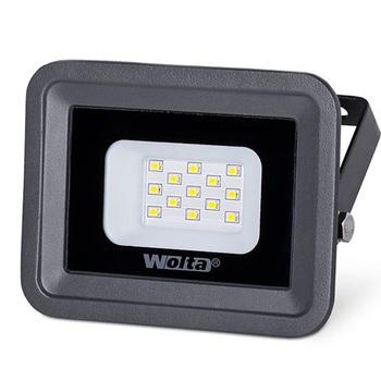 Светодиодный прожектор WOLTA WFL-10W/06W серый 5500K 10Вт SMD IP65 850Лм - Светильники - Прожекторы - . Магазин оборудования для автономного и резервного электропитания Ekosolar.ru в Тобольске