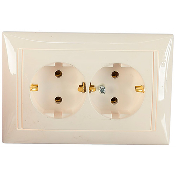 Розетка Legrand Valena 2X2К+З в сборе белая - Электрика, НВА - Выключатели и розетки - Розетки - . Магазин оборудования для автономного и резервного электропитания Ekosolar.ru в Тобольске