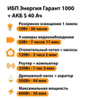 ИБП Энергия Гарант 1000 + Аккумулятор S 40 Ач - 12В (600Вт - 36мин) - ИБП и АКБ - ИБП для котлов - . Магазин оборудования для автономного и резервного электропитания Ekosolar.ru в Тобольске