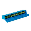 Шина TS-0609H 12 way в синем корпусе Энергия - Электрика, НВА - Щитки и аксессуары для монтажа - Шины нулевые - . Магазин оборудования для автономного и резервного электропитания Ekosolar.ru в Тобольске