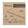 Панель ультратонкая светодиодная LightPhenomenON LT-UTP-01-IP40-40W-4000К - Светильники - Для общественных зданий - . Магазин оборудования для автономного и резервного электропитания Ekosolar.ru в Тобольске